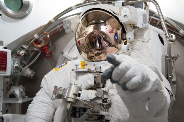 Image of astronaut in spacesuit.