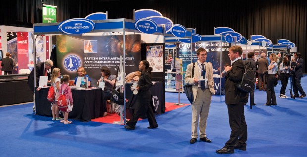 Image of the British Interplanetary Society at the UK Space Conference 2013