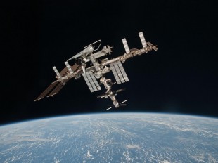 Image of the International Space Station.