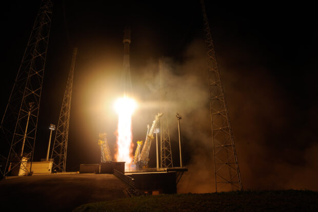 Launche in Europe's space port of VS12