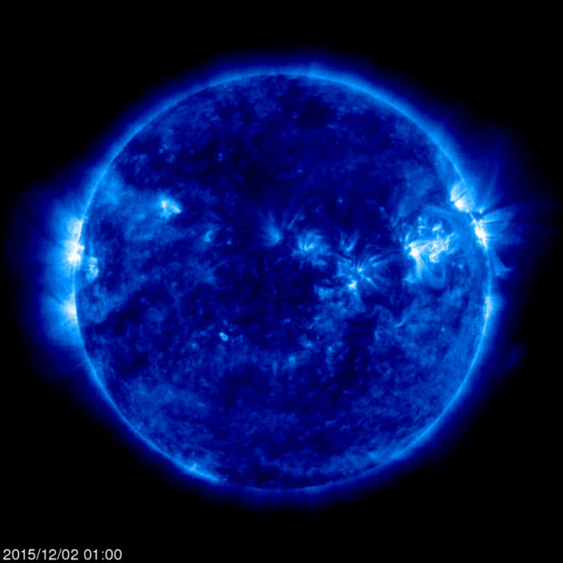 Latest image from SOHO.  Credit ESA/NASA