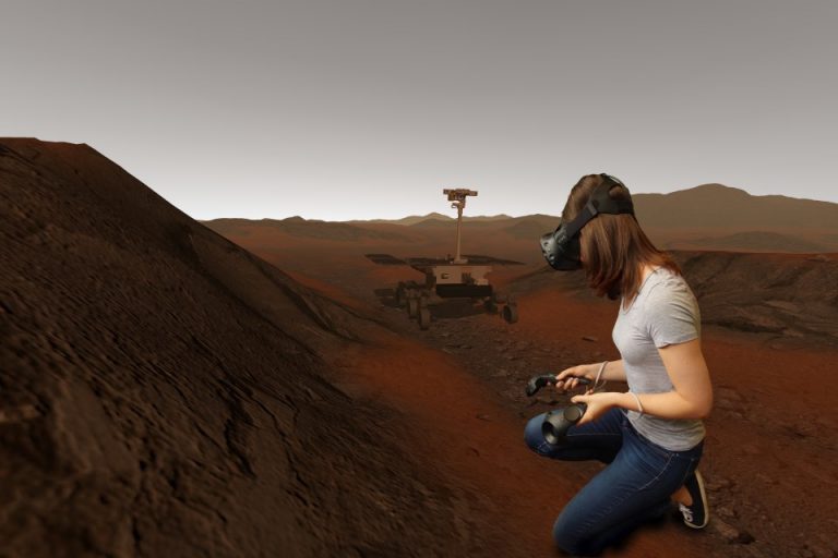 Exploring Mars in Virtual Reality – UK Space Agency blog
