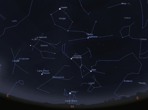 The night sky in January – UK Space Agency blog