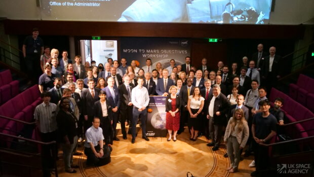 Global space agencies gathered for NASA's Moon to Mars workshop at the Royal Institution in London