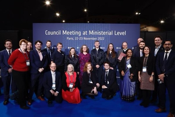 Behind the scenes at the European Space Agency Council of Ministers meeting in Paris. 