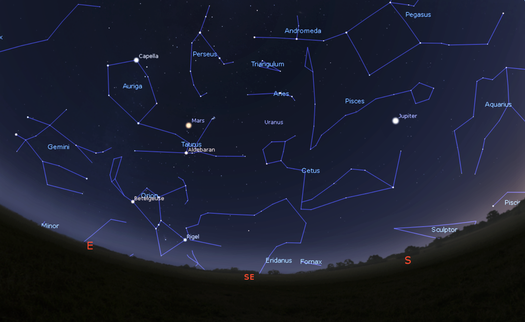 The night sky in January – UK Space Agency blog