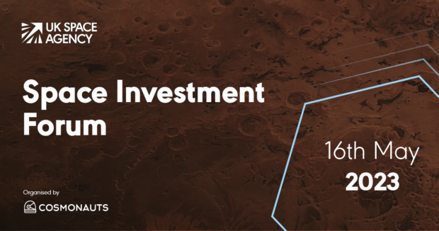 Space Investment Forum, 16 May 2023.
