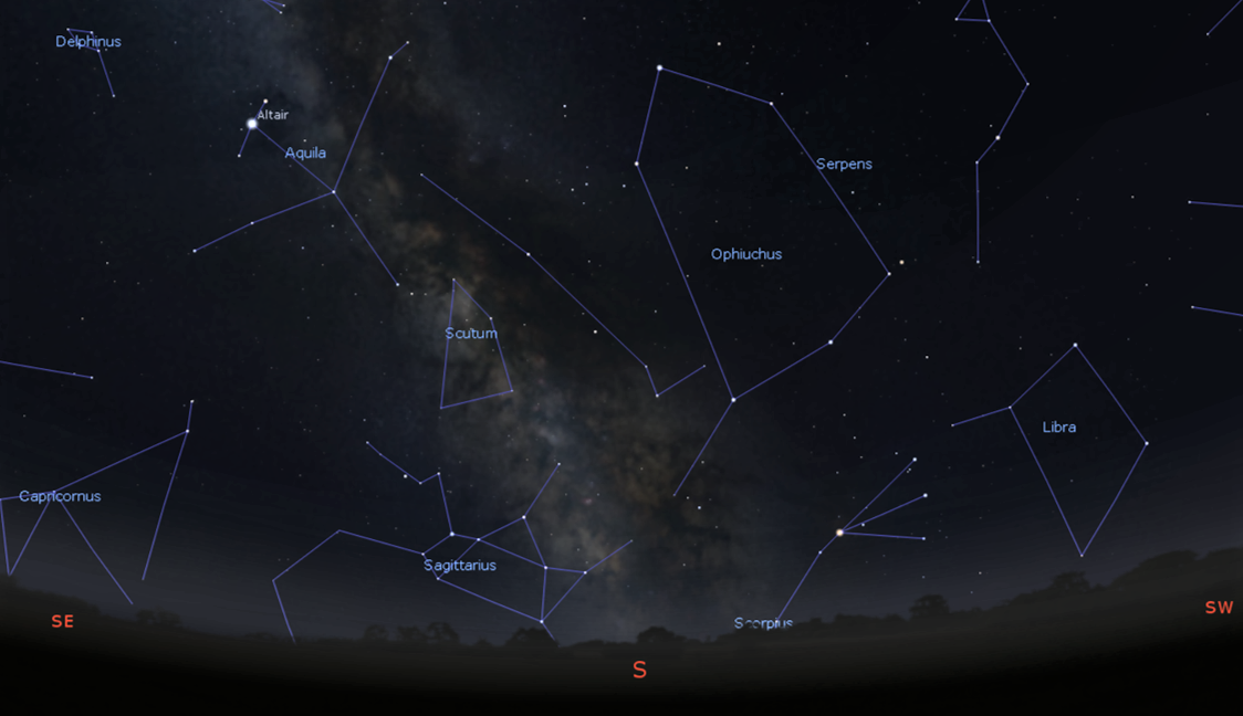 Milky way and meteors: the night sky in July – UK Space Agency blog