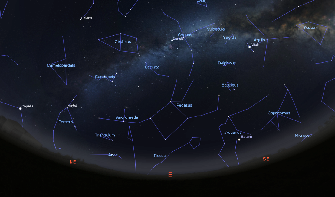 Perseids and planets: the night sky in August – UK Space Agency blog