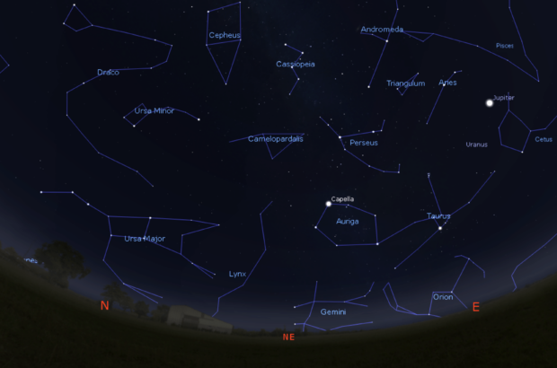 Meteors and peak-a-boo Venus: the night sky in November – UK Space ...