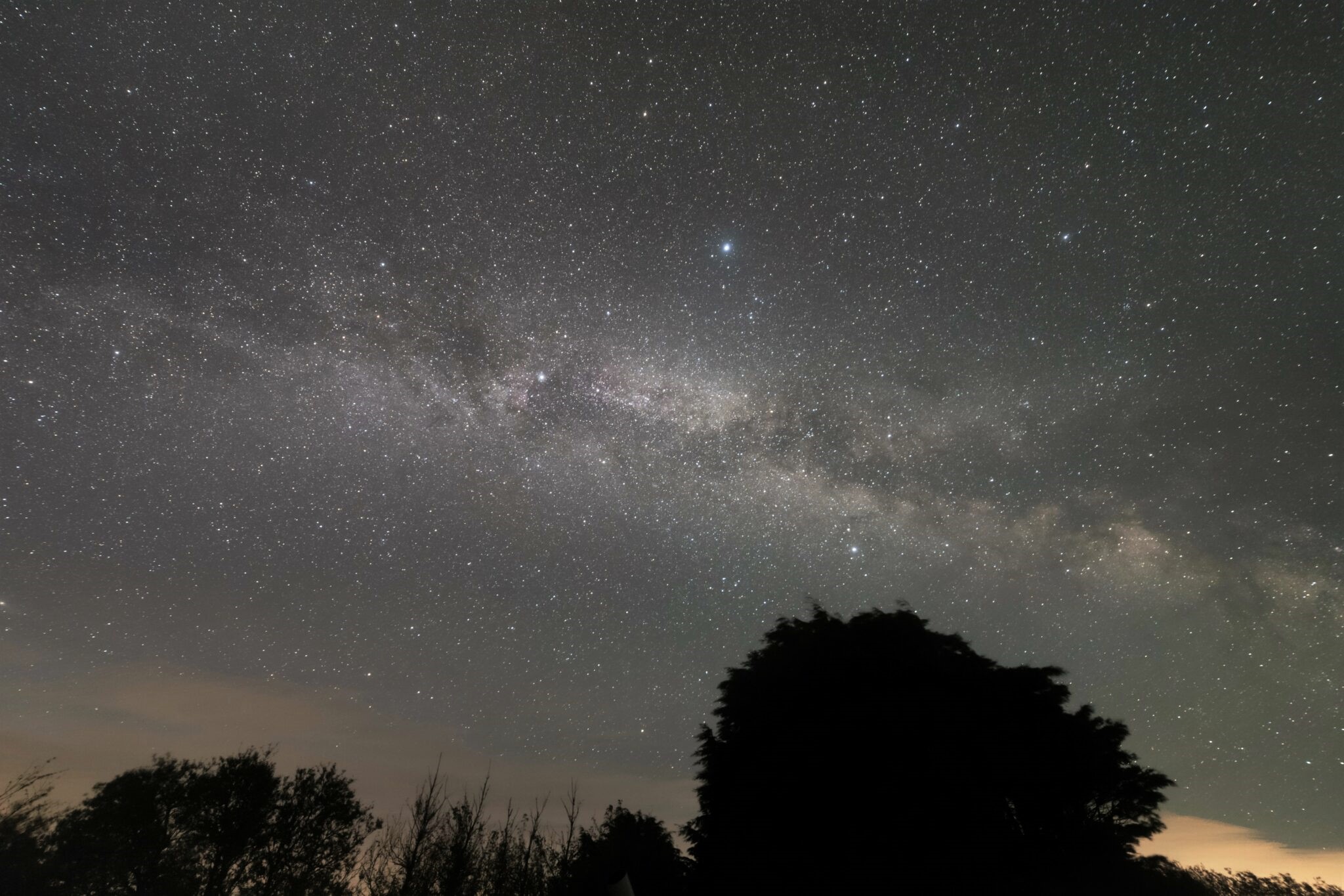 Stars Vega, Deneb and Altair forming the pattern of stars known as the ‘Summer Triangle’. Credit: Derek Smale