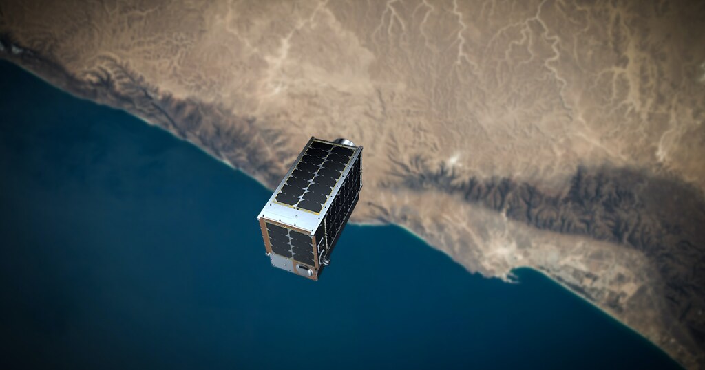 GHGSat-C7 "Gaspard" Render. Credit: GHGSat